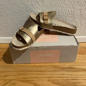 Gold Papillio sandals (size 38)